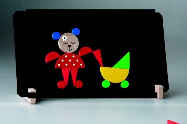 Detoa Magnetické puzzle Medvědi - obrázek 5