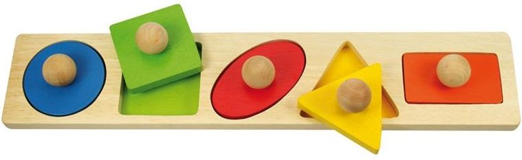 Bigjigs Baby Vkládací puzzle tvary - obrázek 1