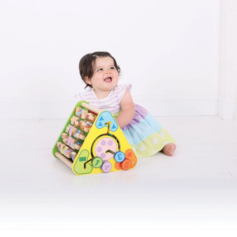 Bigjigs Baby Aktivní trojúhelník s angličtinou - obrázek 6