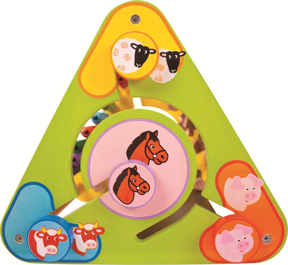 Bigjigs Baby Aktivní trojúhelník s angličtinou - obrázek 16