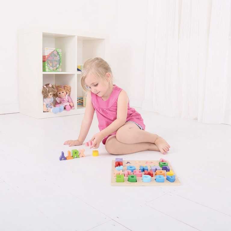 BIGJIGS TOYS Bigjigs Baby Abeceda velká písmena - obrázek 11