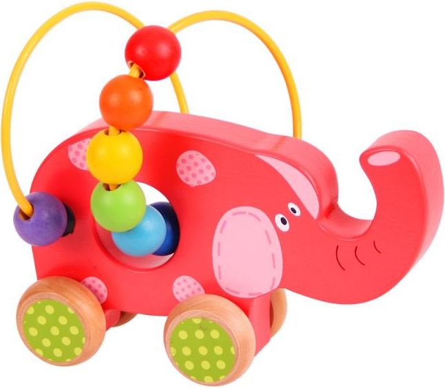 BIGJIGS TOYS Bigjigs Baby Motorický labyrint slon - obrázek 1