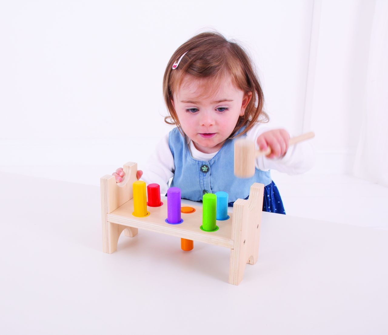Bigjigs Baby Dřevěná zatloukačka - obrázek 19