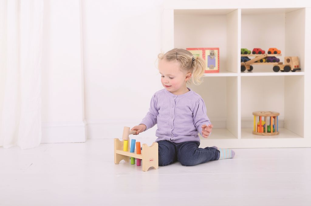 Bigjigs Baby Dřevěná zatloukačka - obrázek 26