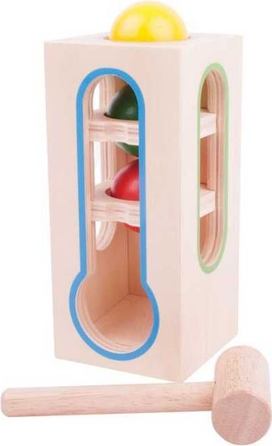 Bigjigs Baby Zatloukačka věž - obrázek 2