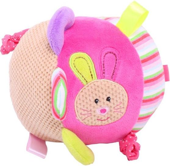 Bigjigs Toys textilní motorická koule Králíček Bella - obrázek 1