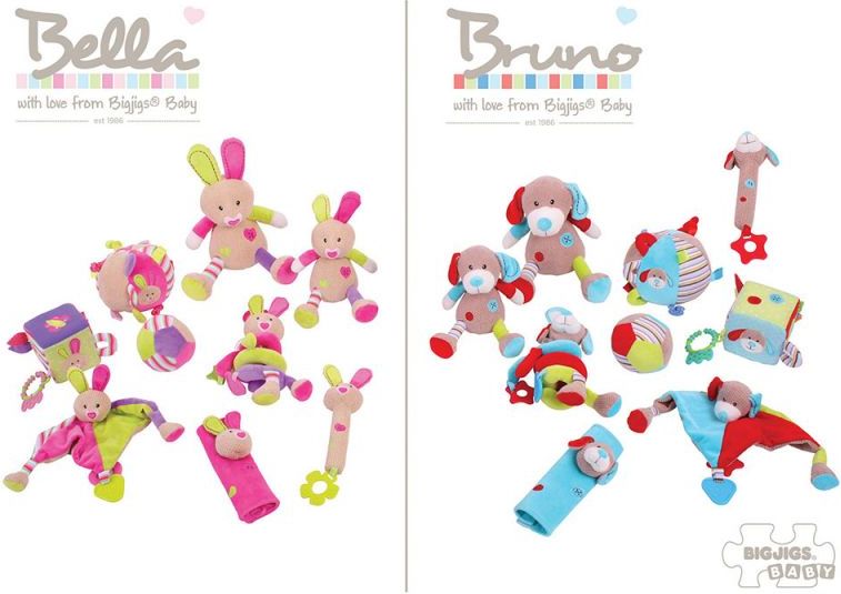 Bigjigs Toys Králíček Bella s kousátky - obrázek 2