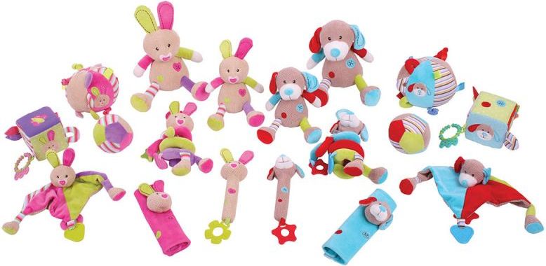 BIGJIGS TOYS Bigjigs Baby Textilní postavička pejsek Bruno 19cm - obrázek 3