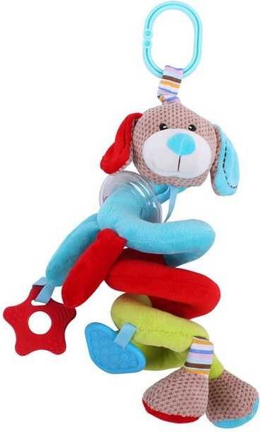 Bigjigs Toys Textilní postavička spirála Bigjigs Baby Pejsek Bruno - obrázek 6