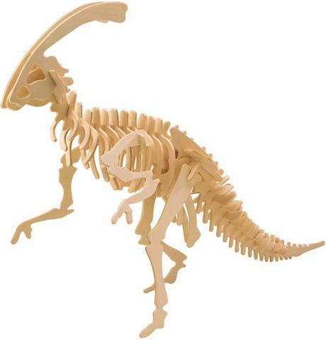 Woodcraft construction kit Woodcraft Dřevěné 3D puzzle velký Parasaurolophus - obrázek 1
