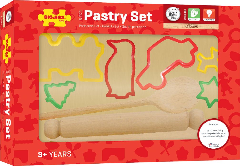 Bigjigs Toys Pečící set s vykrajovátky - obrázek 4