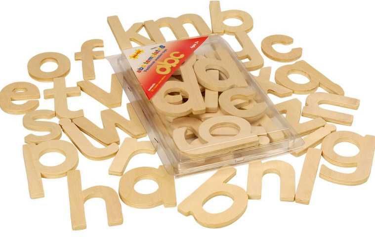 Bigjigs Toys Dřevěná abeceda malá písmena - obrázek 3