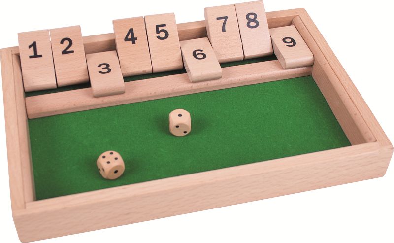 Bigjigs Toys Dřevěná stolní hra v kostky - obrázek 4