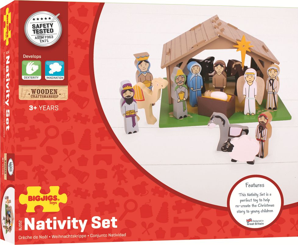 Bigjigs Toys Betlém pro nejmenší - obrázek 8