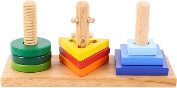 Bigjigs Toys Nasaď a otoč - obrázek 2