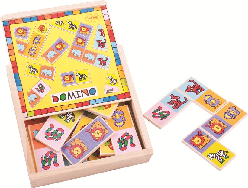 Domino - Zvířátka, 28ks (Bigjigs) - obrázek 7