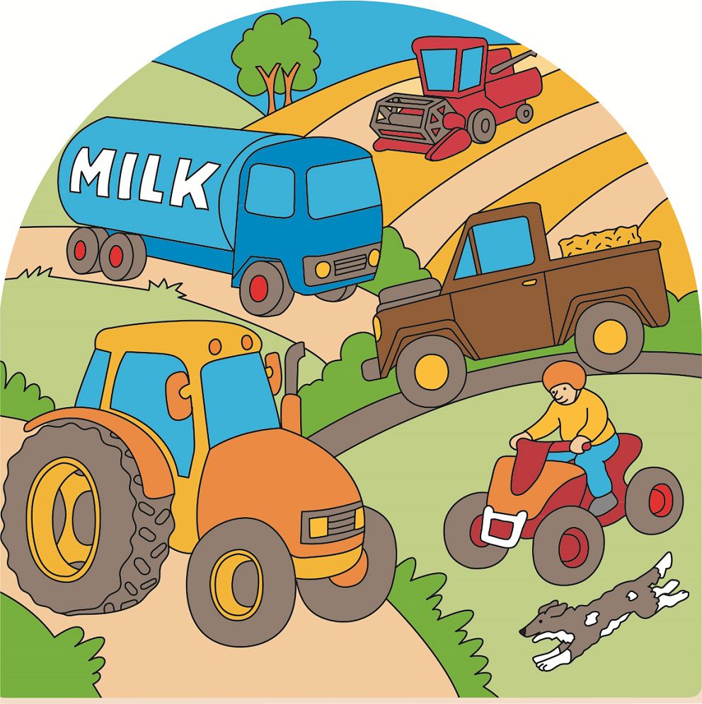 Bigjigs Toys Dřevěné vícevrstvé puzzle Farma - obrázek 4