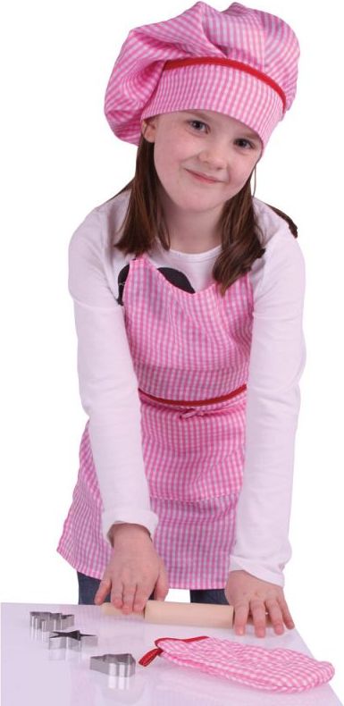 Bigjigs Toys Růžový set šéfkuchařky - obrázek 2
