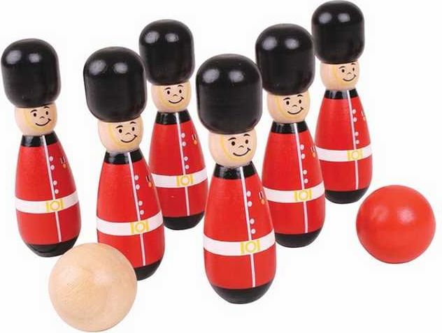 Bigjigs Toys Kuželky angličtí gardisti - obrázek 3