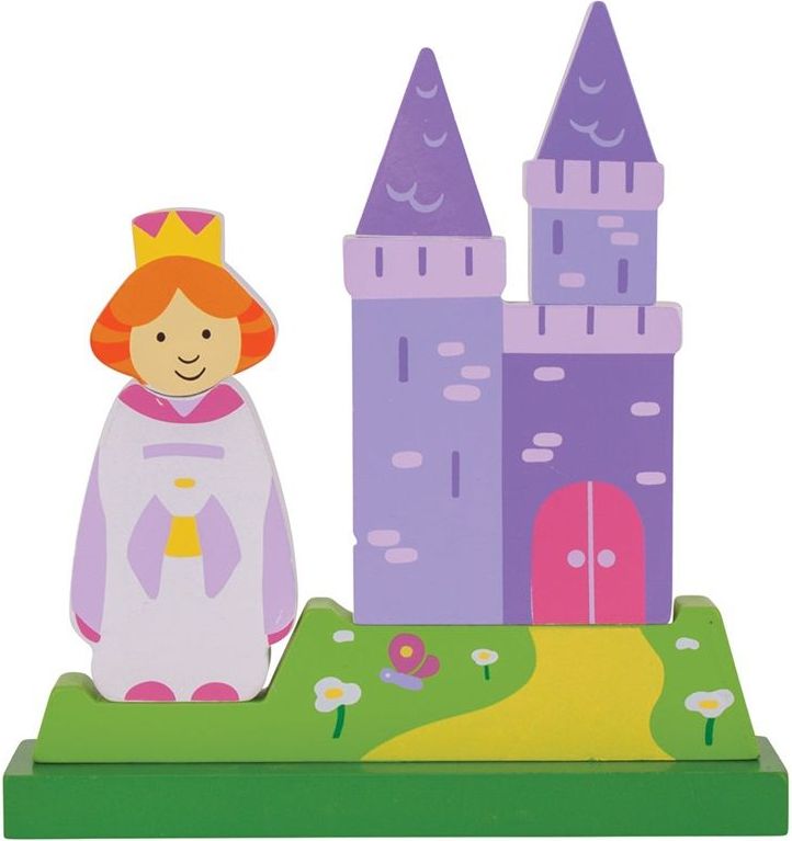 Bigjigs Toys Magnetické vertikální puzzle zámek - obrázek 1