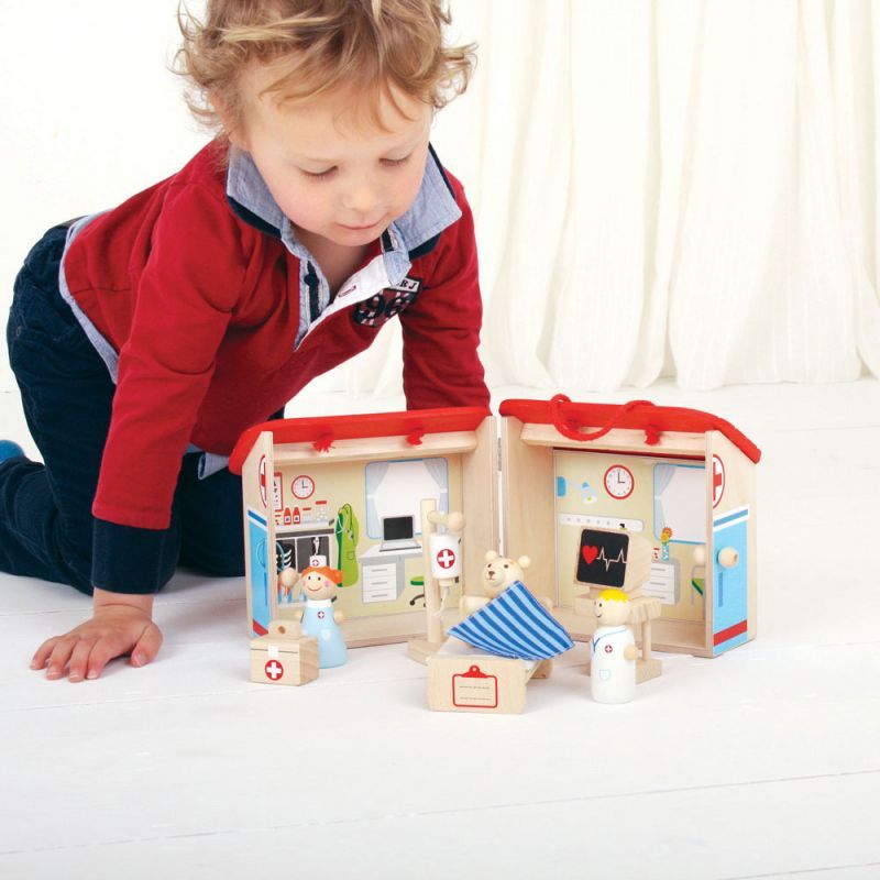Bigjigs Toys Medvědí nemocnice - obrázek 3