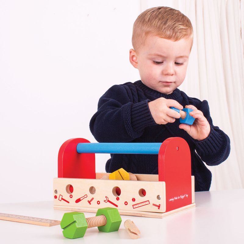 Bigjigs Toys Moje nářadí v přepravce - obrázek 2
