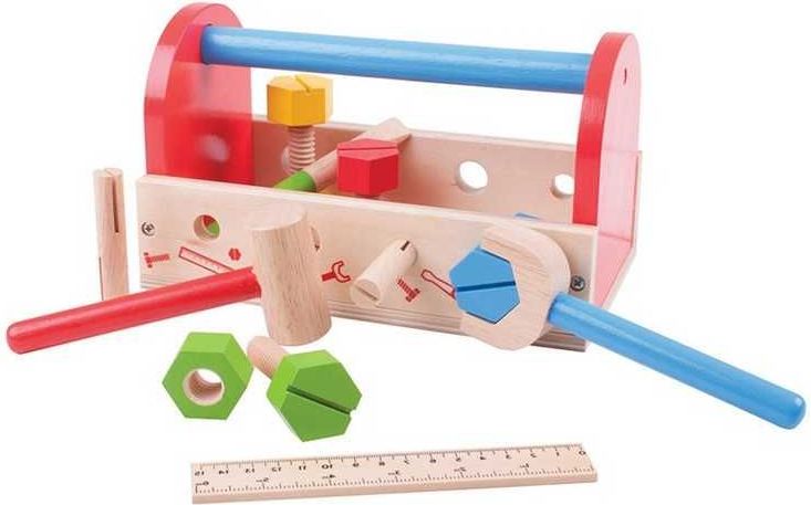 Bigjigs Toys Moje nářadí v přepravce - obrázek 3