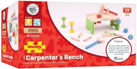 Bigjigs Toys Ponk s nářadím a zatloukačka - obrázek 2