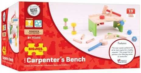 Bigjigs Toys Ponk s nářadím a zatloukačka - obrázek 5