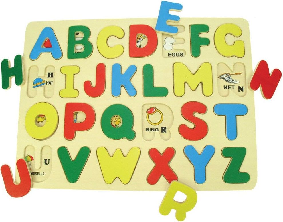 Anglická abeceda s obrázky Bigjigs Toys - obrázek 1