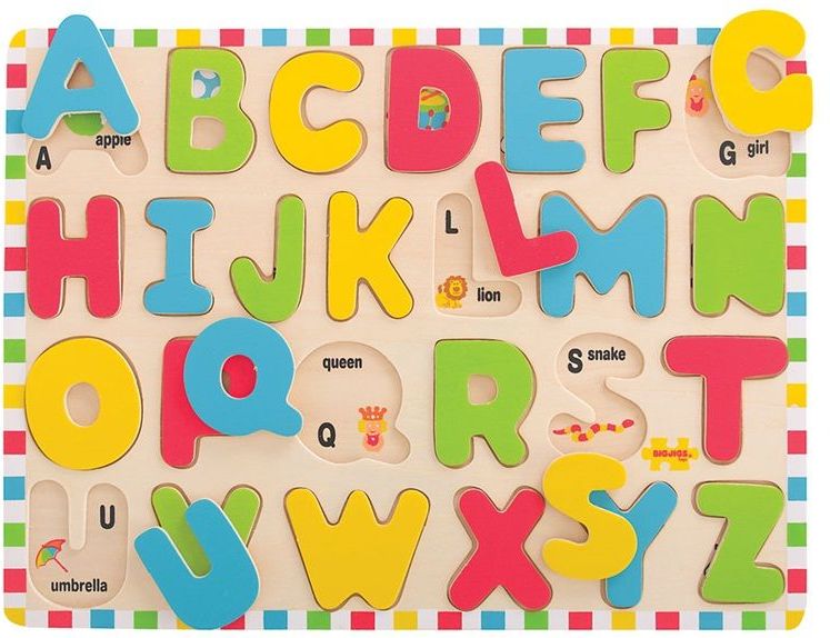Anglická abeceda s obrázky Bigjigs Toys - obrázek 7