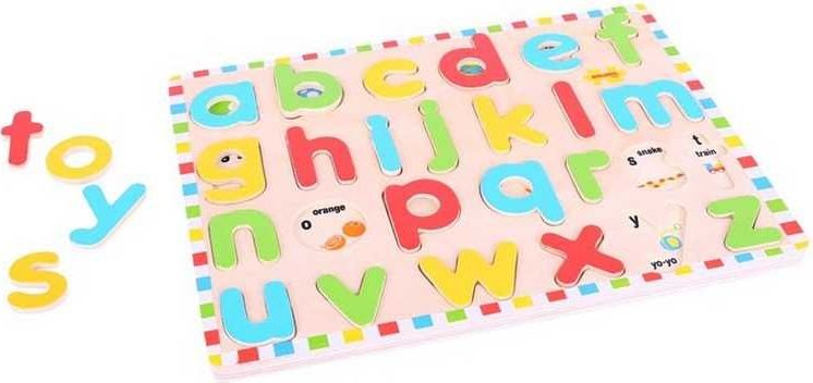 Anglická malá abeceda s obrázky Bigjigs Toys - obrázek 6