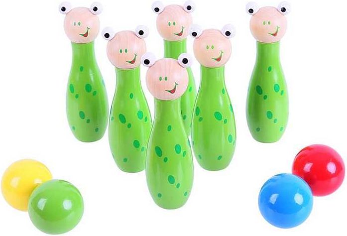 Bigjigs Toys Kuželky žabky - obrázek 3