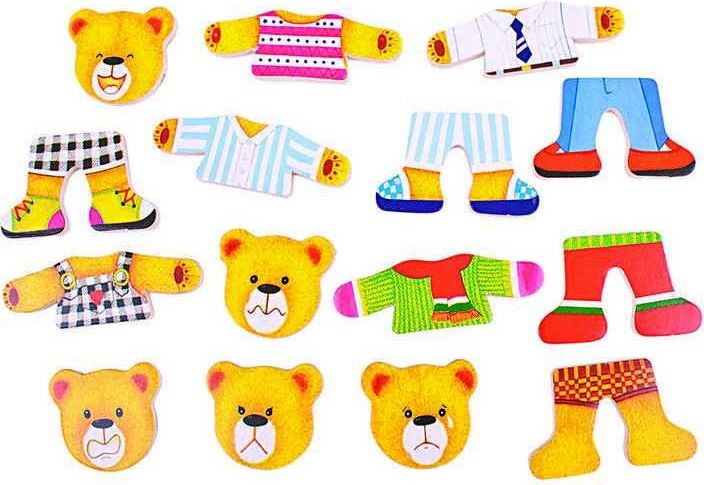 Bigjigs Toys Oblékací puzzle Medvědí rodinka - obrázek 14