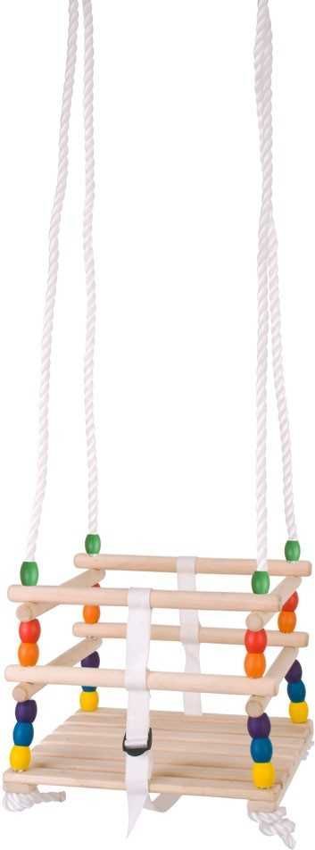 Bigjigs Toys Dřevěná korálková houpačka - obrázek 4