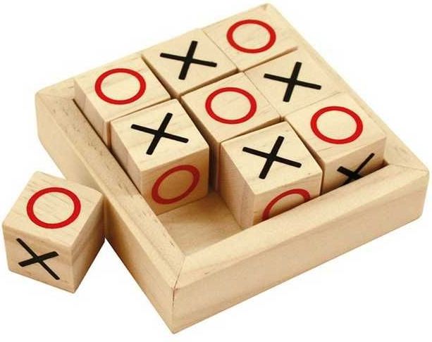 Bigjigs Toys Dřevěné piškvorky kostky - obrázek 3