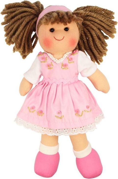 Bigjigs Toys Látková panenka Rose 28 cm - obrázek 1