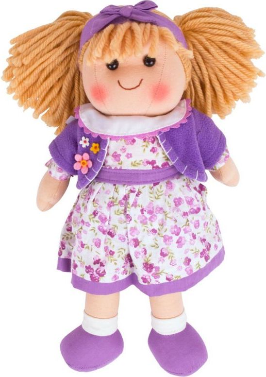 Bigjigs Toys Látková panenka Laura 35 cm - obrázek 1