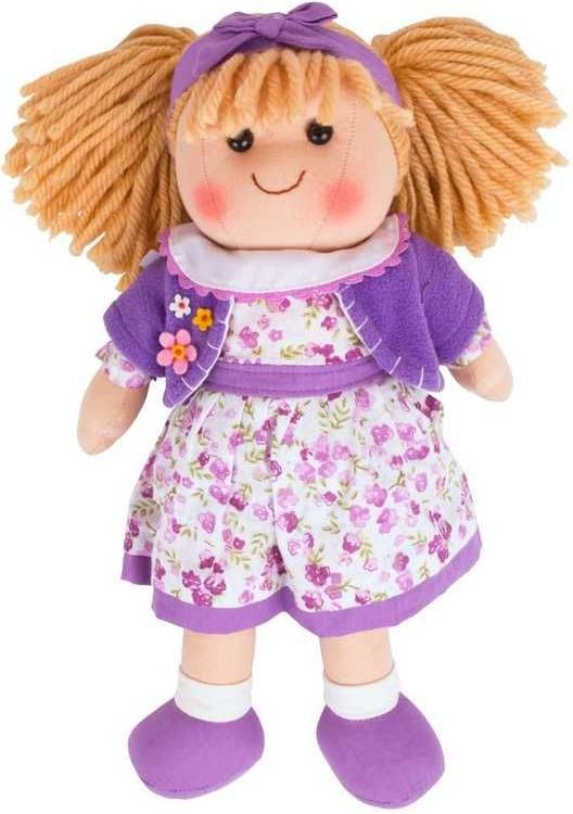 Bigjigs Toys Látková panenka Laura 35 cm - obrázek 3