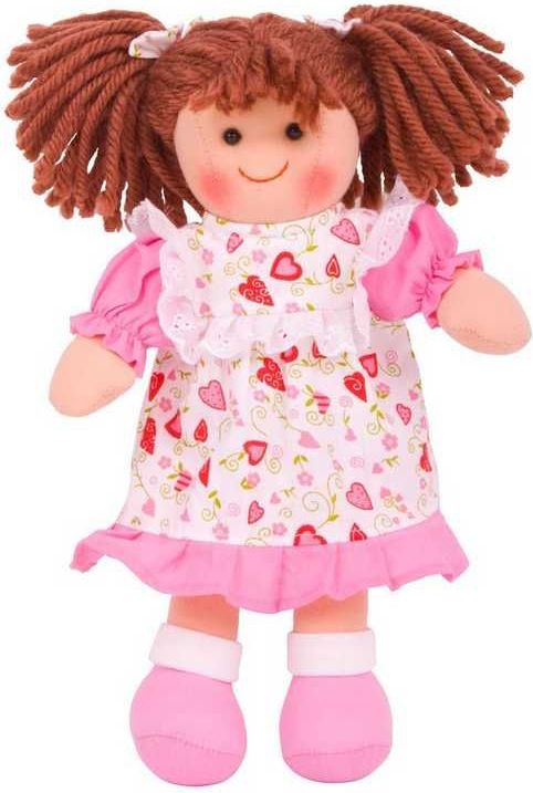 Bigjigs Toys Látková panenka Amy 28 cm - obrázek 2