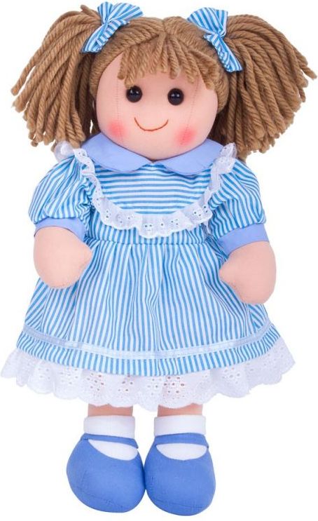 Bigjigs Toys Látková panenka Amelia 35 cm - obrázek 1