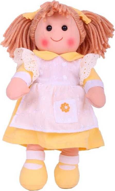 Bigjigs Toys Látková panenka Lucy 38 cm - obrázek 3