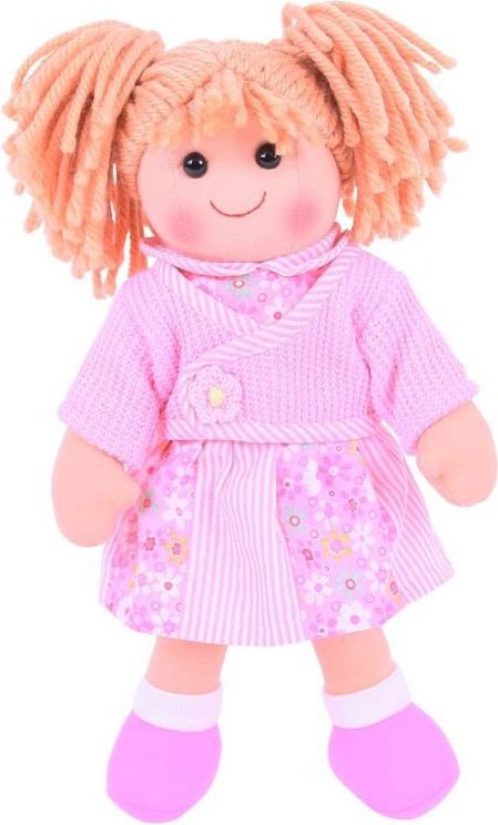 Bigjigs Toys Látková panenka Abigail 34 cm - obrázek 1