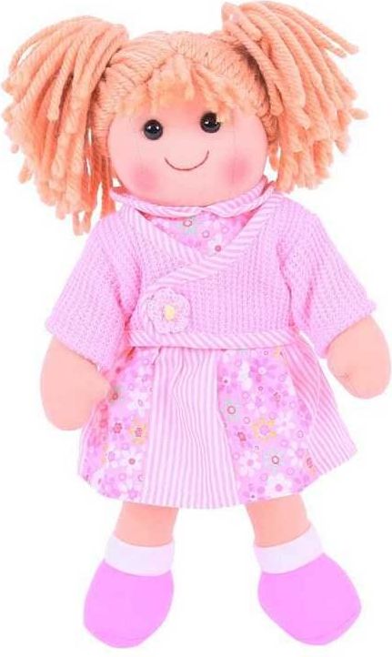 Bigjigs Toys Látková panenka Abigail 34 cm - obrázek 3
