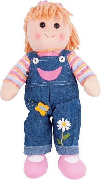 Bigjigs Toys Látková panenka Penny 38 cm - obrázek 1