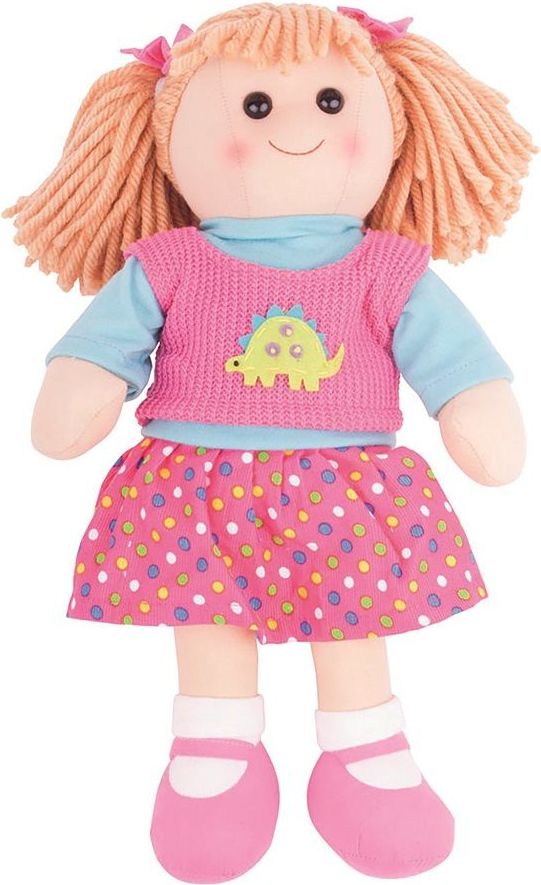 Bigjigs Toys Látková panenka Susie 38 cm - obrázek 6