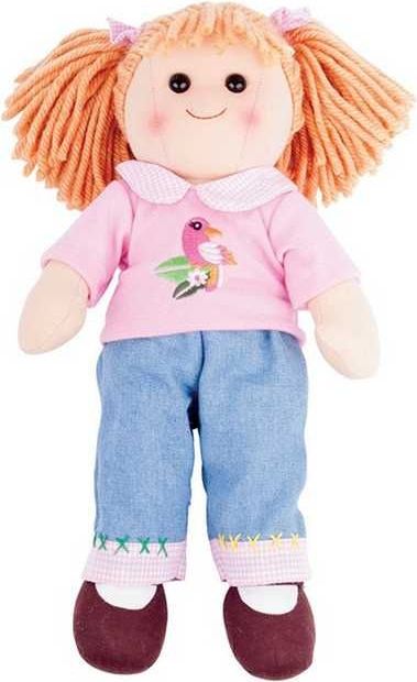 Bigjigs Toys Látková panenka Molly 38 cm - obrázek 2