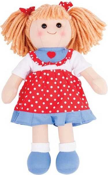 Bigjigs Toys Látková panenka Emily 35 cm - obrázek 3