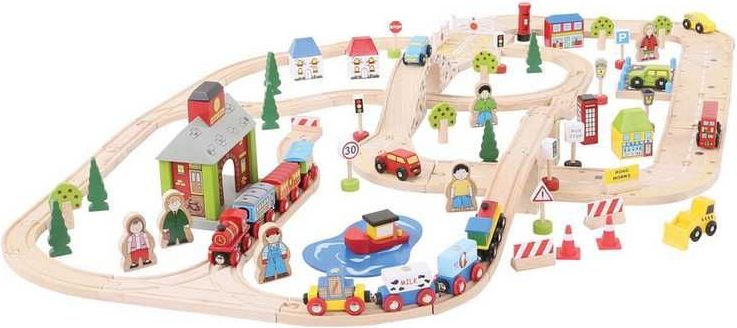 Bigjigs Rail Vláčkodráha a autodráha - obrázek 10