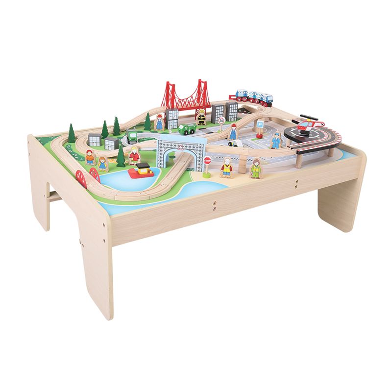 Bigjigs Rail Vláčkodráha City a stůl - obrázek 11